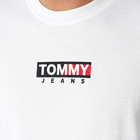 Tommy Jeans - Camiseta Estampado Entry 1601 Blanco