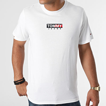 Tommy Jeans - Tee Shirt Entry Print 1601 Blanc