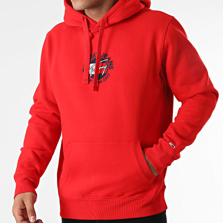 Tommy Jeans - Sweat Capuche Timeless 2 1628 Rouge