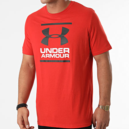Under Armour - Tee Shirt UA GL Foundation 1326849 Rouge Brique