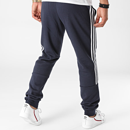 Adidas Sportswear - Pantalon Jogging A Bandes GK8977 Bleu Marine