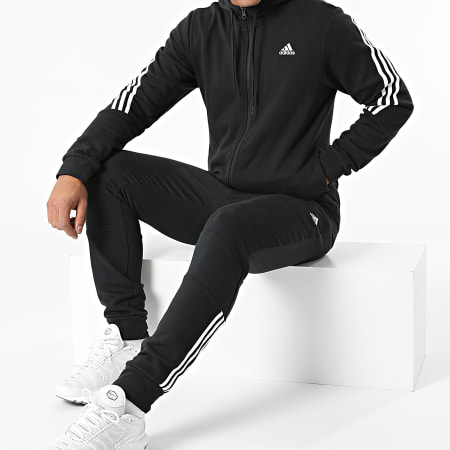 Adidas Sportswear - Ensemble De Survêtement A Bandes H42021 Noir