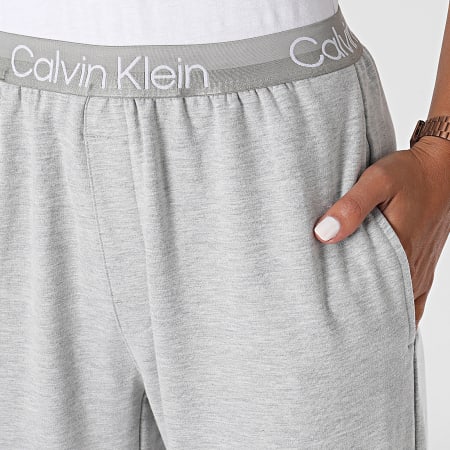 Calvin Klein - Pantalón Jogging NM2175E Gris Jaspeado