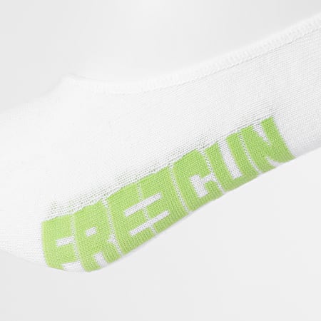 Freegun - Paire De Chaussettes FG-DA-1-PB-595 Blanc Vert