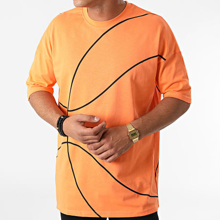 Ikao - Camiseta Oversize LL472 Naranja