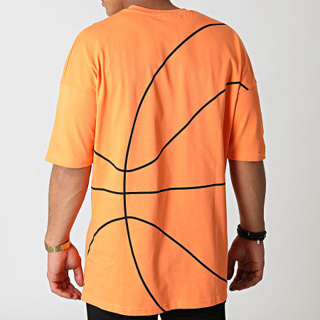 Ikao - Camiseta Oversize LL472 Naranja
