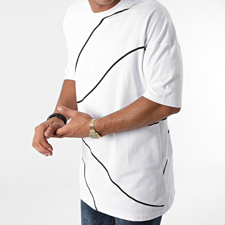 Ikao - Camiseta Oversize LL472 Blanca