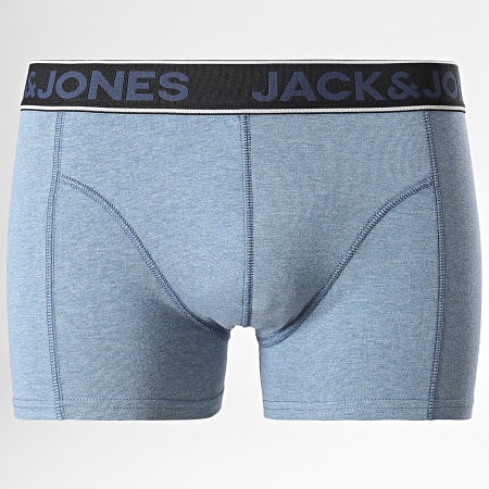 Jack And Jones - Lote De 3 Boxers Franeker 12195412 Azul Jaspeado