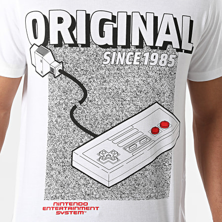 Nintendo - Tee Shirt NES The Original Blanc