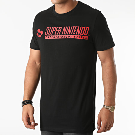 Nintendo - Maglietta Super Nintendo nera