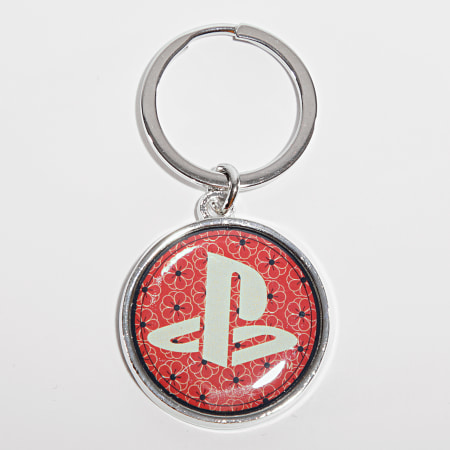 Playstation - Porte-clés Logo Rouge