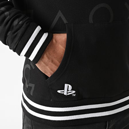 Playstation - Sweat Capuche All Over Print Noir