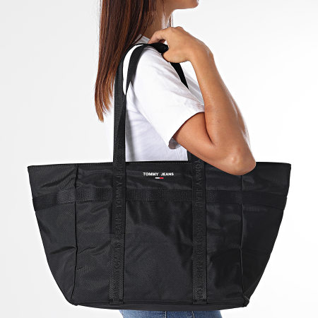 Tommy Jeans - Sac Tote Femme Essential 0660 Noir