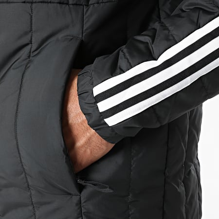 Adidas Sportswear - Doudoune Capuche Itavic GT1681 Noir