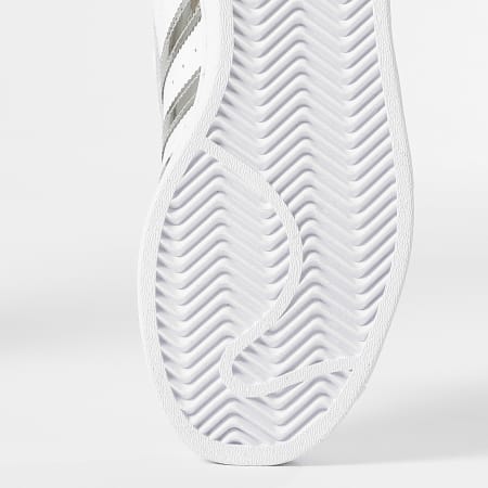 Adidas Originals - Baskets Femme Superstar FW3915 Cloud White Silver Metallic Core Black