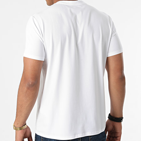 Armani Exchange - Camiseta 6KZTAB-ZJ5ZZ Blanco Plata