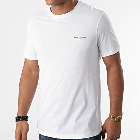 Armani Exchange - Maglietta a maniche lunghe 8NZTCH-Z8H4Z Bianco