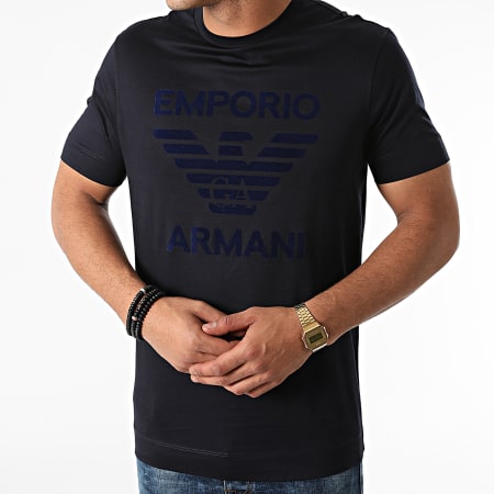 Emporio Armani - Maglietta 6K1TD0-1JSAZ blu navy
