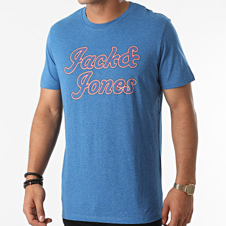 Jack And Jones - Maglietta Zec blu reale