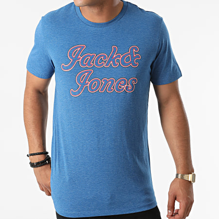 Jack And Jones - Tee Shirt Zec Bleu Roi