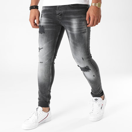 KZR - 204 Jeans skinny grigio antracite