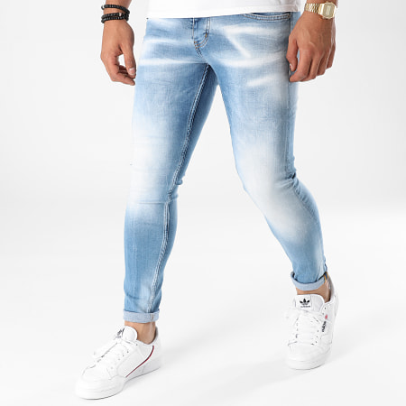 KZR - 213 Jeans skinny in denim blu