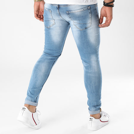 KZR - 213 Jeans skinny in denim blu