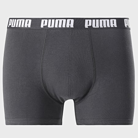 Puma - Set di 3 boxer per tutti i giorni, grigio erica