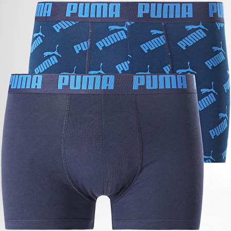Puma - Lot De 2 Boxers Everyday Bleu Marine