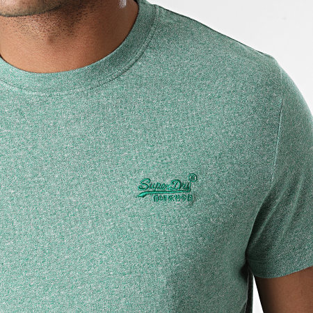 Superdry - Tee Shirt Vintage Logo Embroidery M1011245A Heather Green
