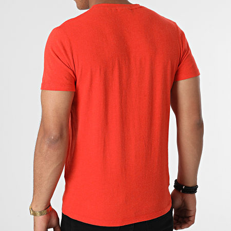 Superdry - Tee Shirt Vintage Logo Embroidery M1011245A Arancione Chiné