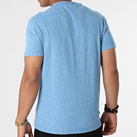 Superdry - Tee Shirt Vintage Logo Embroidery M1011245A Bleu Chiné