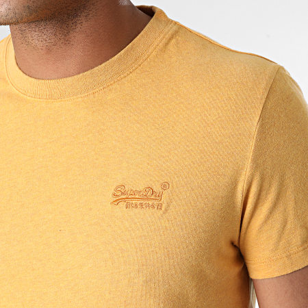 Superdry - Tee Shirt Vintage Logo Embroidery M1011245A Giallo screziato