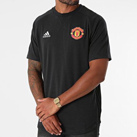 adidas - Tee Shirt Oversize Manchester United GR3908 Noir