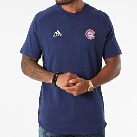 Adidas Sportswear - Maglietta oversize FC Bayern GR0698 blu navy