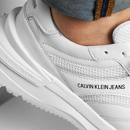 Calvin Klein - Baskets Runner Lace Up 0198 Triple White