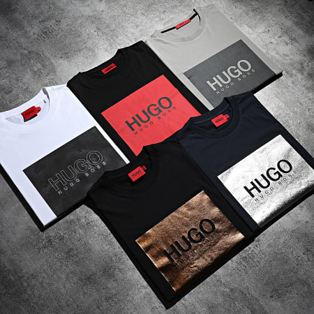 HUGO - Tee Shirt Dolive 214 50456378 Gris