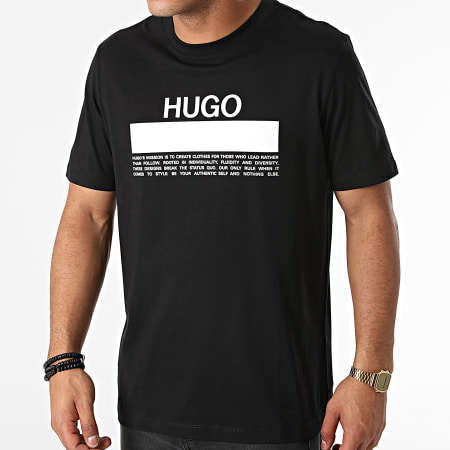HUGO - Tee Shirt Daitai 50457125 Noir