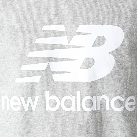 New Balance - Sweat Crewneck MT03560 Gris Chiné