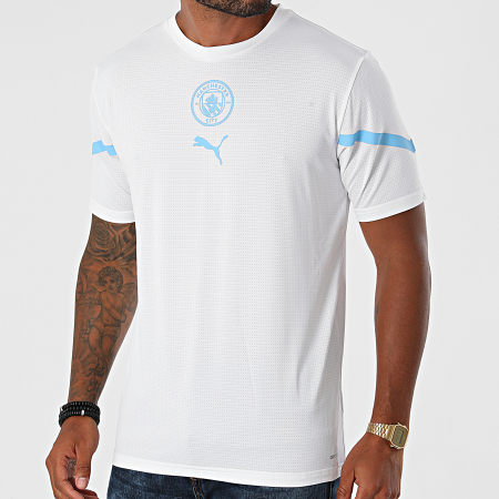 Puma - Tee Shirt De Sport Manchester City 764504 Blanc