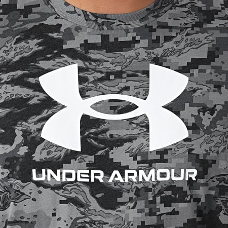 Under Armour - Tee Shirt Manches Longues UA ABC 1366466 Gris Camouflage