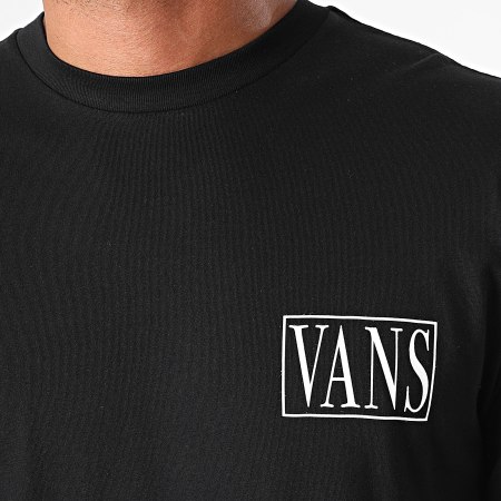 Vans - Tee Shirt Manches Longues Rose Box A4FQO Noir Floral
