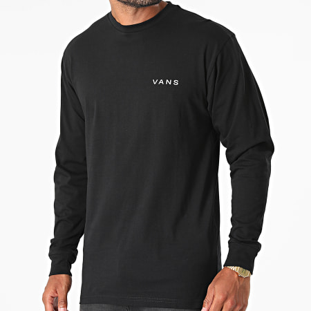 Vans - Tee Shirt Manches Longues Snapshots A5EAD Noir
