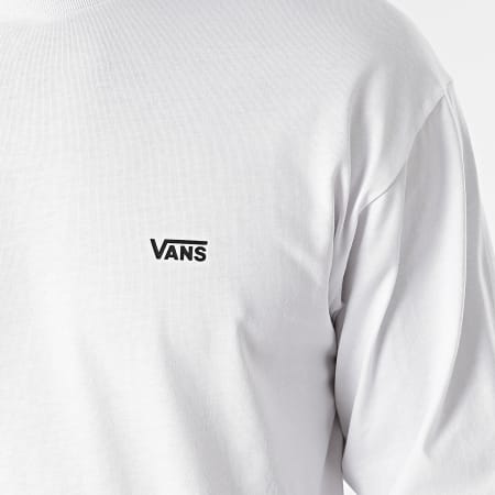 Vans - Tee Shirt Manches Longues Left Chest Hit A49LC Blanc