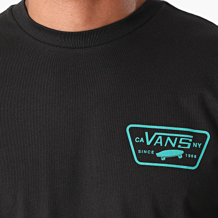 Vans - Tee Shirt Manches Longues Full Patch Back A2XCMKSF1 Noir