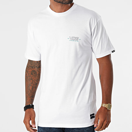 Vans - Tee Shirt Sequence A5KCF Blanc