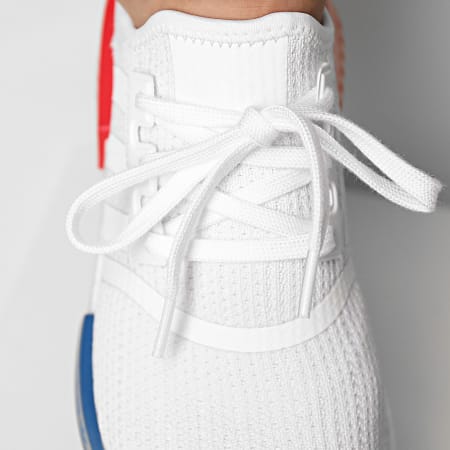 Adidas Originals - Baskets NMD R1 GX1050 Cloud White Lush blue