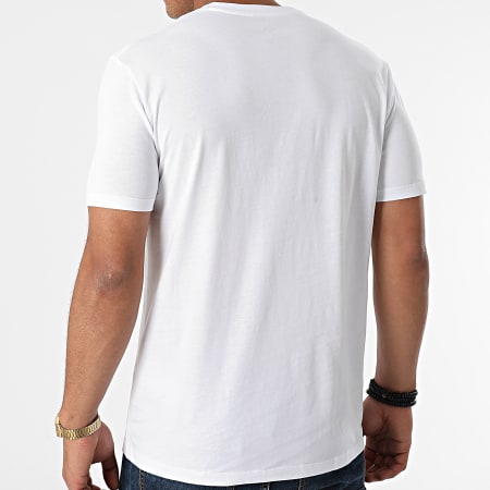 Armani Exchange - Tee Shirt Col V 6KZTGX-ZJBVZ Blanc