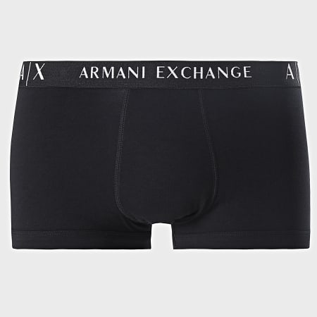 Armani Exchange - Pack De 2 Boxers 956001-CC282 Negro Gris Jaspeado