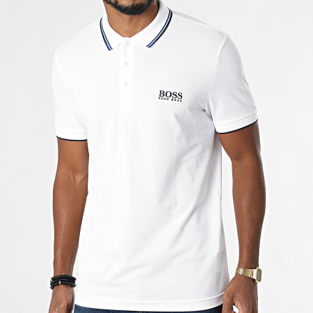 BOSS - Polo Manches Courtes Paddy Pro 50430796 Blanc